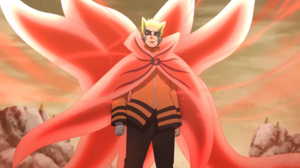 Naruto mode baryon Vs Luffy