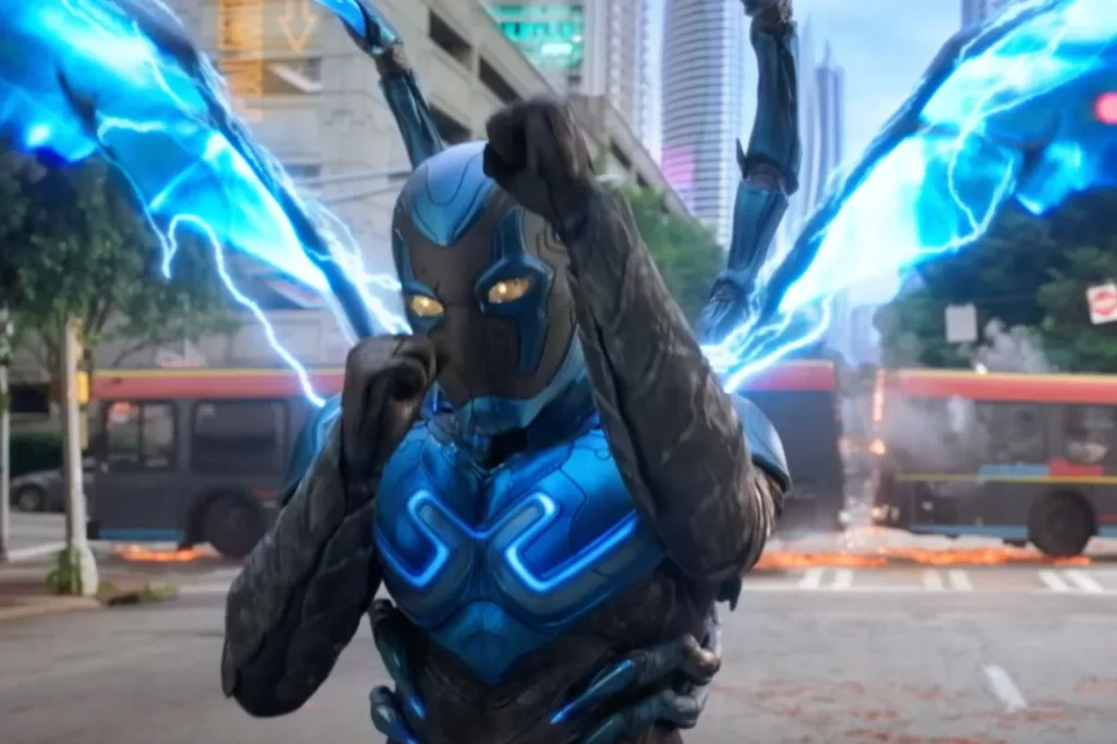 How does Blue Beetle end?